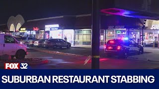 Three in custody, several hospitalized after stabbing at suburban restaurant: police