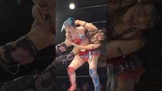 【女子プロレス】セラリズムバスターからのスタンディングムーンサルト【世羅りさ】【美蘭】【ワールド女子プロレス•DIANA】【プロミネンス】【玉川ボール】#shorts