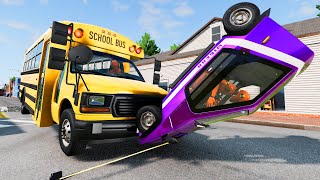 Trucks vs Speed Bumps #02 – BeamNG Drive