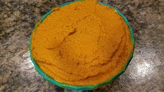 வீட்டில் மஞ்சள் பேஸ்ட் செய்வது எப்படி/How to make Turmeric Paste in home (simple and easy) in Tamil