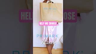 Which of these Primark things should I keep? #shorts #primarkhaul