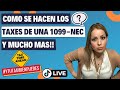 COMO se hacen los IMPUESTOS (TAXES) con una 1099-NEC ó si TRABAJAS por TU CUENTA? No. 164