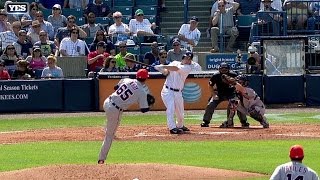 DET@NYY: Ackley lifts a two-run ground-rule double