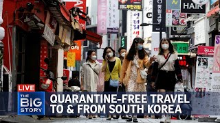 Singapore, South Korea to jointly launch vaccinated travel lanes on Nov 15 | THE BIG STORY