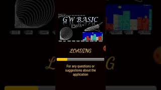 how to write a program in gw basic in andriod phone.