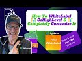 How To WhiteLabel GoHighLevel & Completely Customize It - Full Training + 30 Day Extended Free Trial