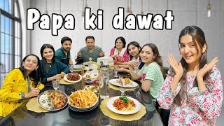 FAMILY DINNER VLOG | After 4 months sab ny ak sath baith ky dinner kiya | Hira F