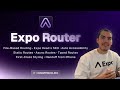 Expo Router | Beginner's Crash Course