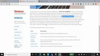 WEB322 Week1 Part 1