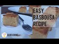 Easy BASBOUSA Recipe || MIDDLE EASTERN SEMOLINA CAKE. || SO INTERESTING IDEAS ...