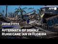 Aerial images show the aftermath of deadly Hurricane Ian in Florida | AFP