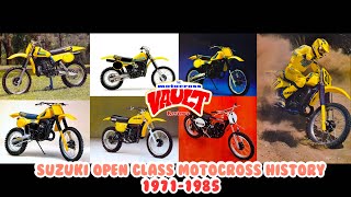 Suzuki Open-Class Two-Stroke History | RM370 to RM500 Motocross Legends