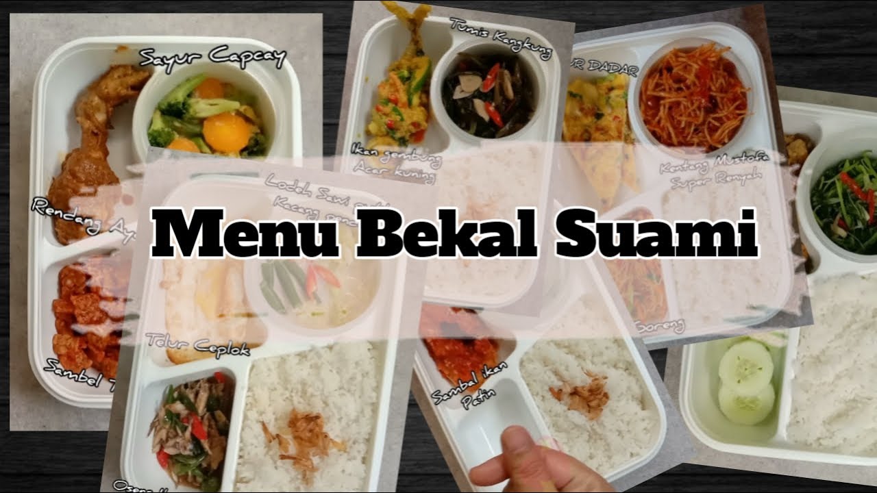 INSPIRASI MENU BEKAL SUAMI KERJA SIMPLE DAN PRAKTIS SELAMA 1 MINGGU ...