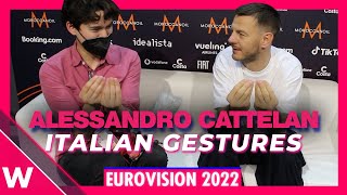 Alessandro Cattelan: Eurovision 2022 host explains Italian hand gestures