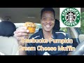 Starbucks Pumpkin Cream Cheese Muffin Review! 🎃