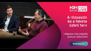 MBH Bank Business Live Podcast - A rózsaszín és a fekete üzleti terv.