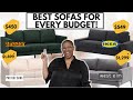 My Top 10 Favorite Sofas From Least to Most Expensive! Amazon, Ikea, Pottery Barn, Macy's, & More!