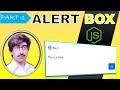 ALERT BOX IN  JS | PART 1 | JS Tutorials for beginners
