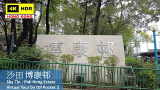 【HK 4K】沙田 博康邨 | Sha Tin - Pok Hong Estate | DJI Pocket 2 | 2022.06.12