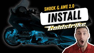 Goldstrike Shock \u0026 Awe 2 0 LED Lights Installation for Honda Gold Wing