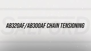 HOW TO: AB320AF/AB300AF Chain Tensioning