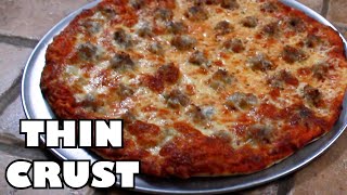 Perfect Chicago Thin-Crust (Tavern Style) Pizza at Home