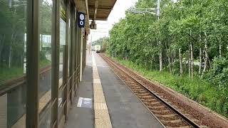 特急　スーパーとかち3号　帯広行　南千歳駅に到着