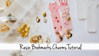 Resin Bookmarks Charms| Beebeecraft | Tutorial