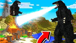 I summoned GODZILLA in MINECRAFT!