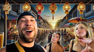 Exploring Thailand’s Biggest Night Market - Chiang Mai with @Travelwithchris  & @GladysSeara 🇹🇭