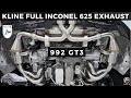 992 GT3 Kline Inconel Headers & Valved Exhaust