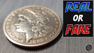 REAL or FAKE? 1893-S Morgan Silver Dollar - KEY DATE!