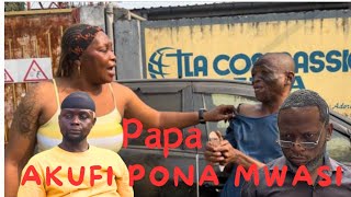 PAPA AKUFI PONA MWASI/NOUVEAU GAG CONGOLAIS//AMBULANCE/MABIDI/AMINATA SON PÈRE YANGA FIERE