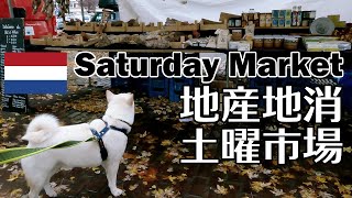 柴犬柿丸 地元生産者の土曜市場【ロッテルダムちょっとイベント】Kaki-Maru the Shiba Inu