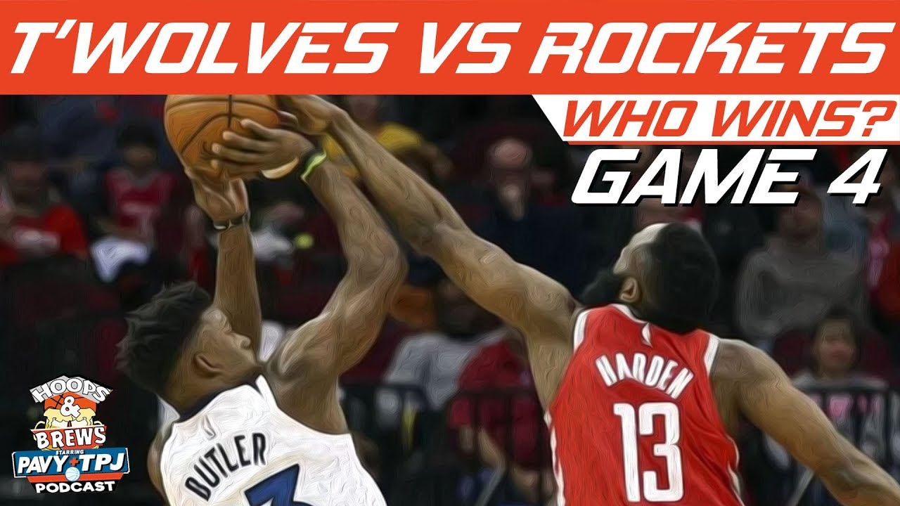 Houston Rockets Vs Minnesota Timberwolves | Game 4 | Who Will Win ...