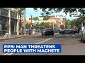 Man allegedly threatens people with hatchet, machete in Portland’s Old Town