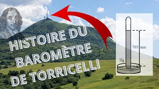 HISTOIRE DU BAROMÈTRE DE TORRICELLI