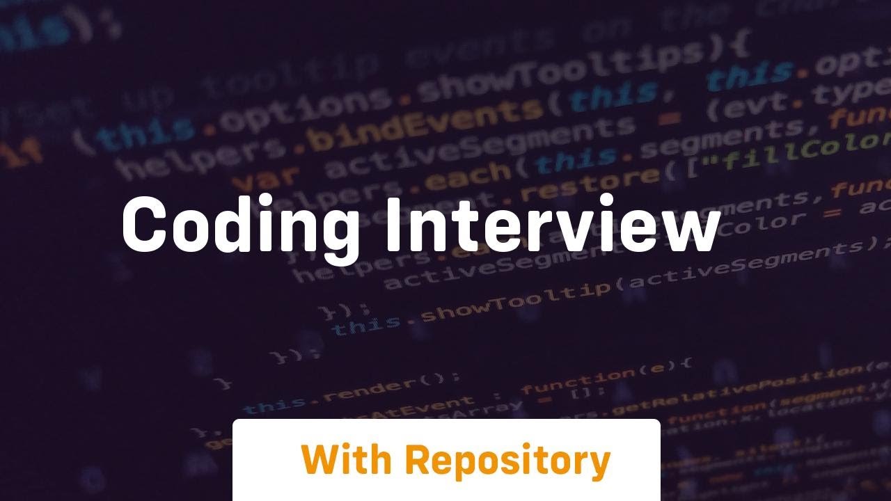 Coding Interview Youtube