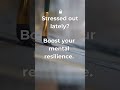 Mental Resilience. #shorts #mentalresilience #powerofsilence #mindfulness #innerpeace #quietmind