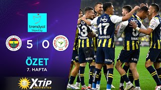 Merkur-Sports | Fenerbahçe (5-0) Çaykur Rizespor - Highlights/Özet | Trendyol Süper Lig - 2023/24