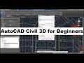 AutoCAD Civil 3D Tutorial for Beginners Complete