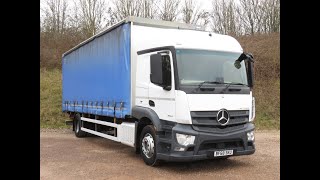 2018 68 Mercedes Actros 1824 Euro 6 18 Ton BF68SKU