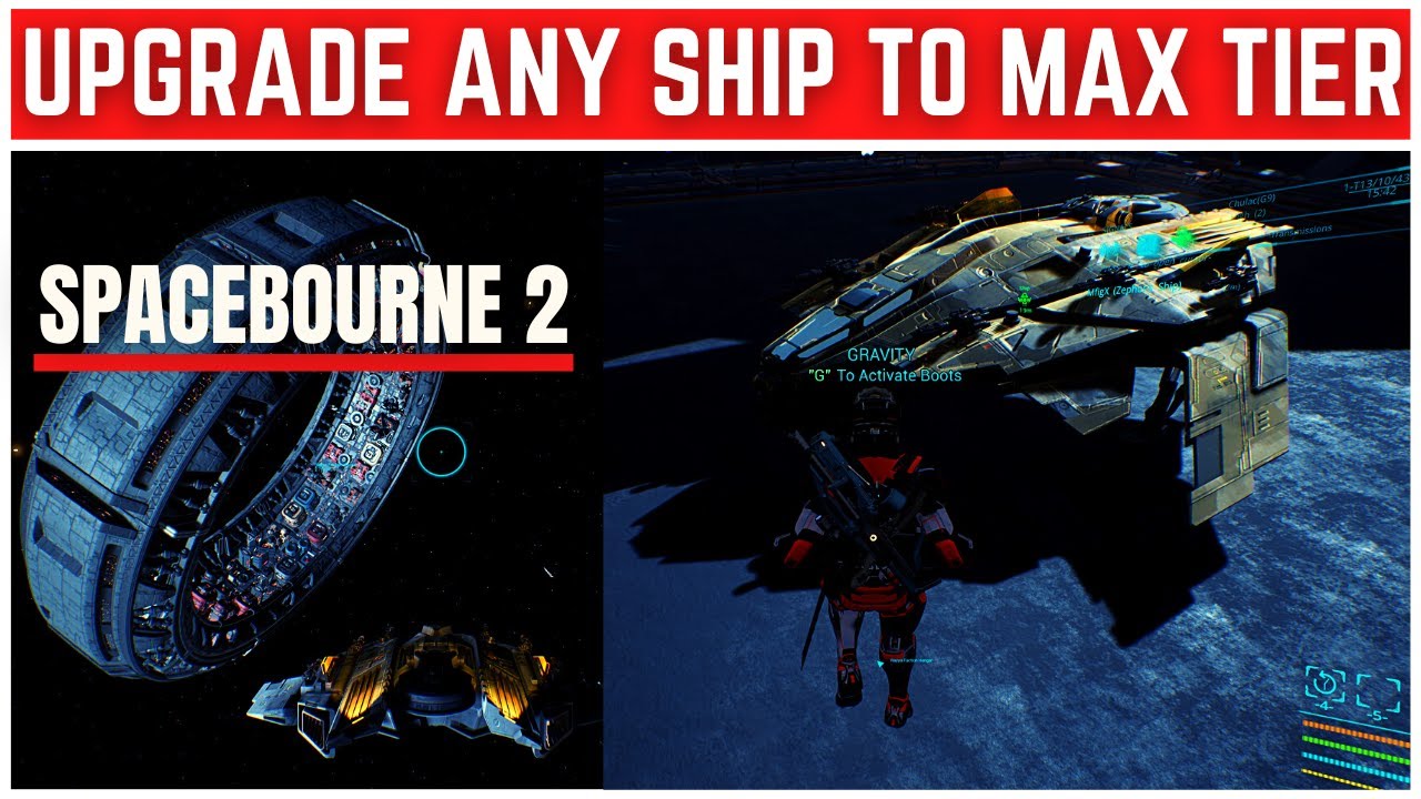 Spacebourne 2 Turn Any Ship Into A Highest Tier Boss Level Ship Youtube