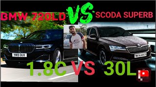 Battle of the Big Boys: BMW 730ld vs Skoda Superb