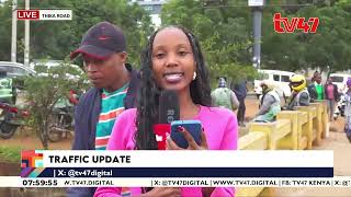 Transport update on Thika Road super highway this morning, everything running normal as usual