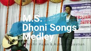 M.S. Dhoni Movie Songs Medley | Ft  Nikhil Palan & Ruben Sebastian |