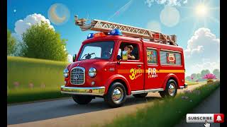 Wally's fire truck 2025 | Wiggle Waggle Melodies @Kids Club 1195