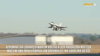Primeiro voo do caça F-16 Block 70
