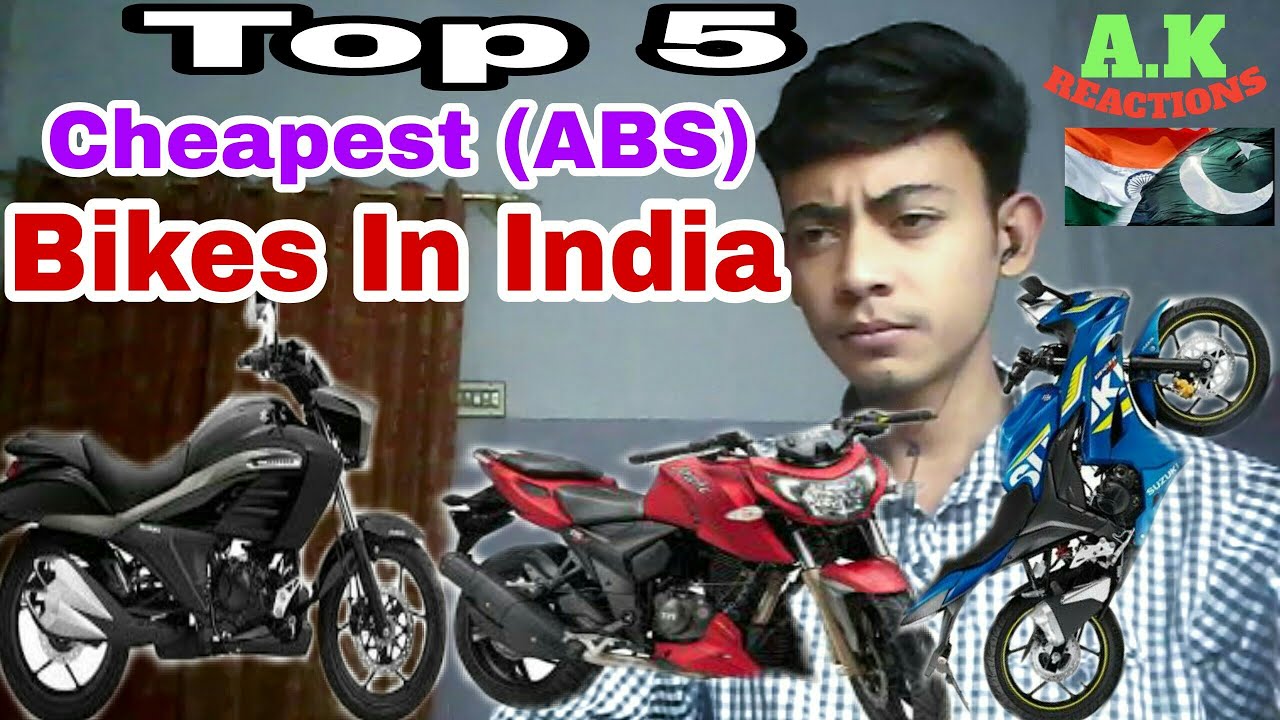 Pakistani Reacts To | Top 5 Cheapest (ABS) Bikes In India | A.K ...