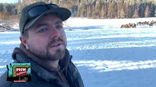 Elk Feeding Program In Eastern Oregon